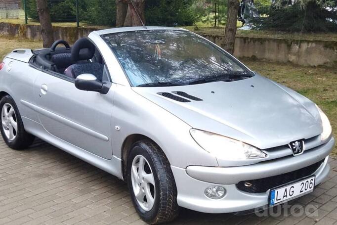 Peugeot 206 1 generation [restyling] CC cabriolet