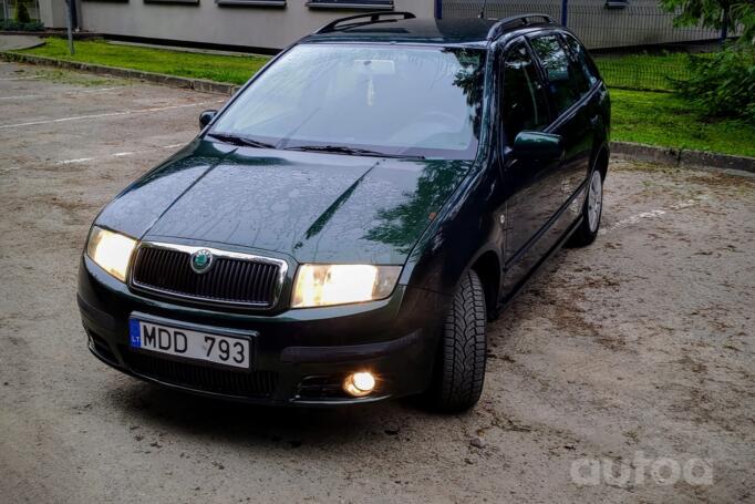 Skoda Fabia 1 generation [restyling]