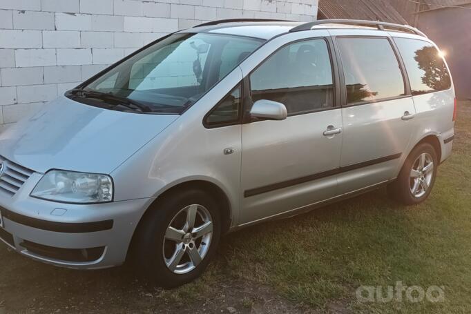 Volkswagen Sharan 1 generation [restyling] Minivan