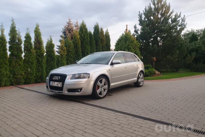 Audi A3 8P/8PA [restyling] Sportback hatchback 5-doors