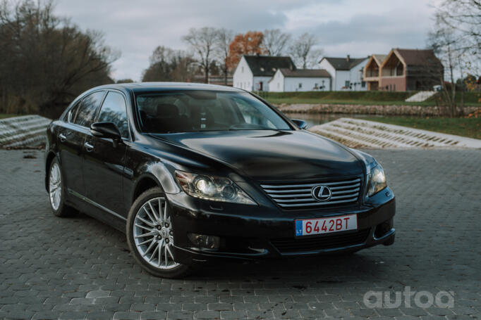 Lexus LS 4 generation [restyling] Sedan 4-doors