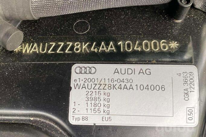 Audi A4 B8/8K wagon 5-doors