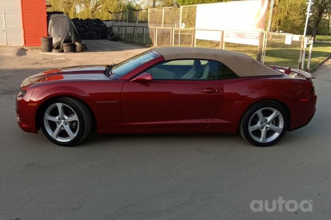 Chevrolet Camaro 5 generation [restyling] Cabriolet