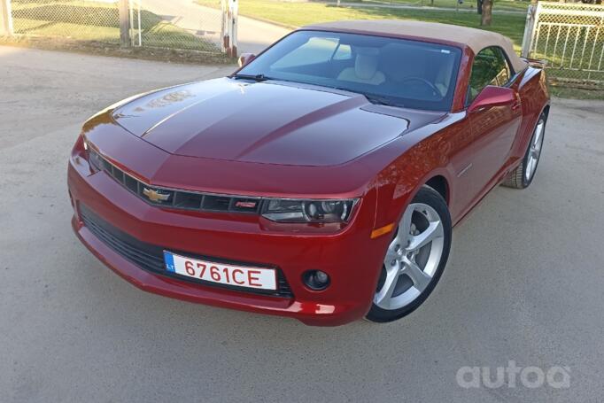 Chevrolet Camaro 5 generation [restyling] Cabriolet