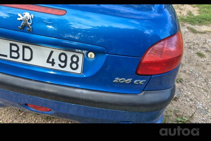 Peugeot 206 1 generation [restyling] CC cabriolet