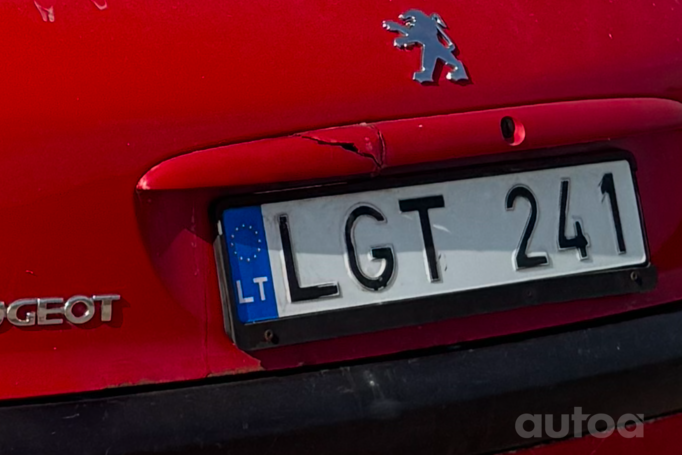 Peugeot 206 1 generation [restyling] Hatchback 5-doors