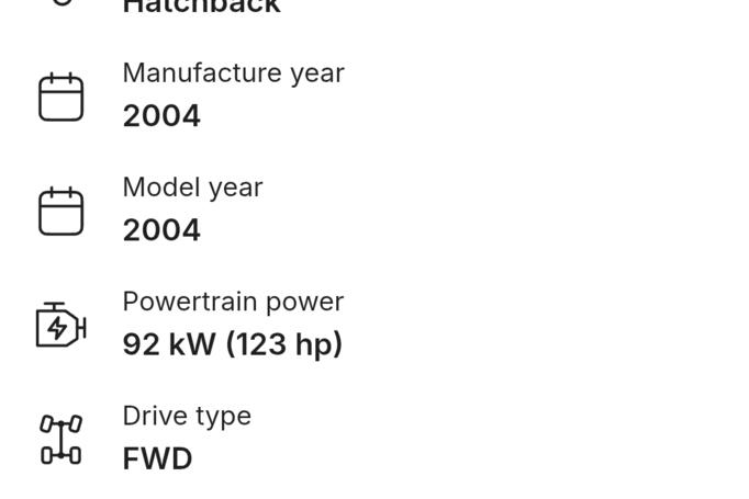 Opel Vectra C GTS hatchback