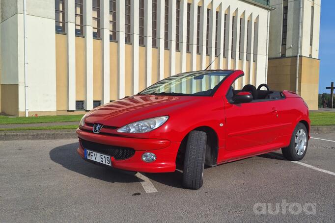 Peugeot 206 1 generation [restyling] CC cabriolet