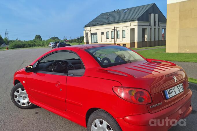 Peugeot 206 1 generation [restyling] CC cabriolet