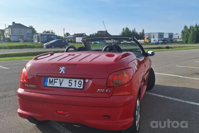 Peugeot 206 1 generation [restyling] CC cabriolet