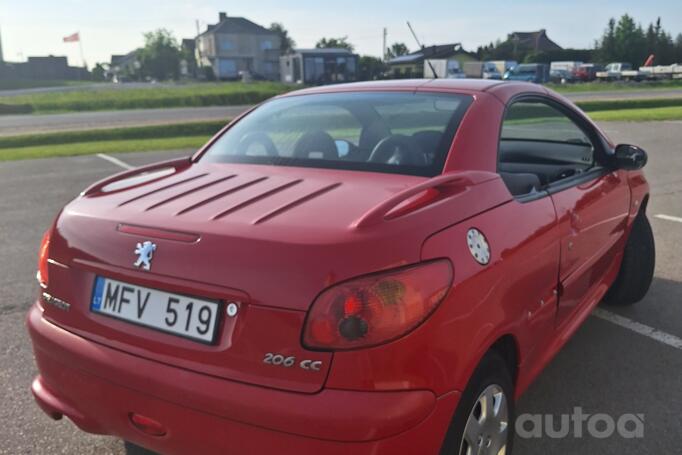 Peugeot 206 1 generation [restyling] CC cabriolet