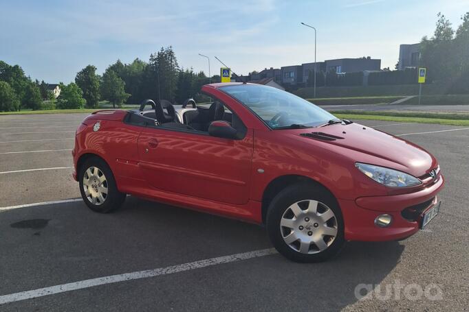 Peugeot 206 1 generation [restyling] CC cabriolet