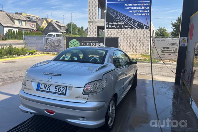 Peugeot 206 1 generation [restyling] CC cabriolet