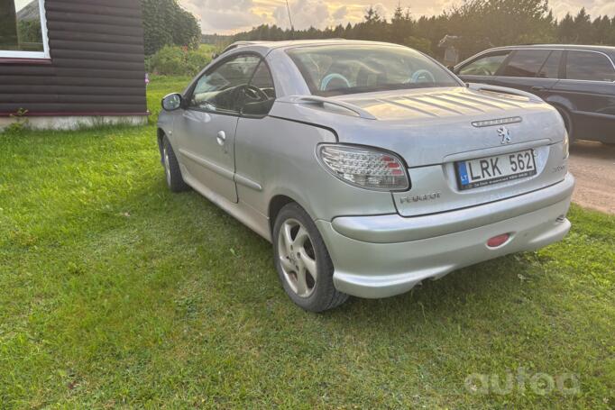 Peugeot 206 1 generation [restyling] CC cabriolet