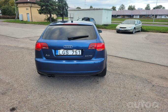 Audi A3 8P/8PA [restyling] Sportback hatchback 5-doors
