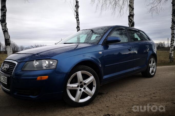 Audi A3 8P/8PA [restyling] Sportback hatchback 5-doors