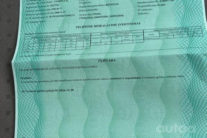 Volkswagen Passat B5 Sedan 4-doors