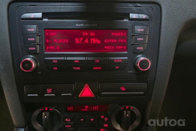 Audi A3 8P/8PA [2th restyling] Sportback hatchback 5-doors