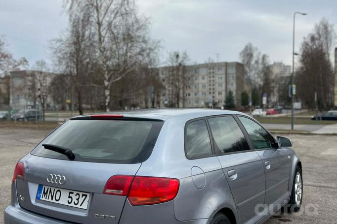 Audi A3 8P/8PA [restyling] Sportback hatchback 5-doors