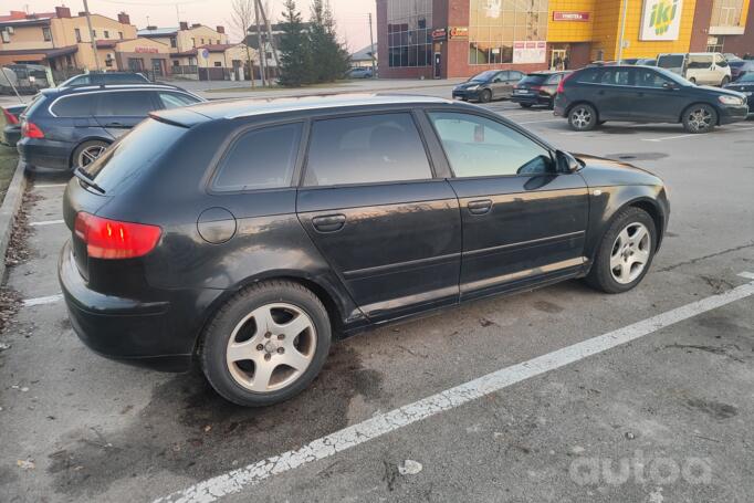 Audi A3 8P/8PA [restyling] Sportback hatchback 5-doors
