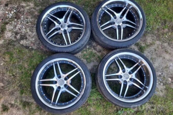 Corniche wheels, lengvojo lydinio
