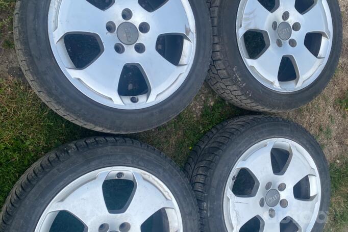 Audi orginalus ratlankiai, lengvojo lydinio