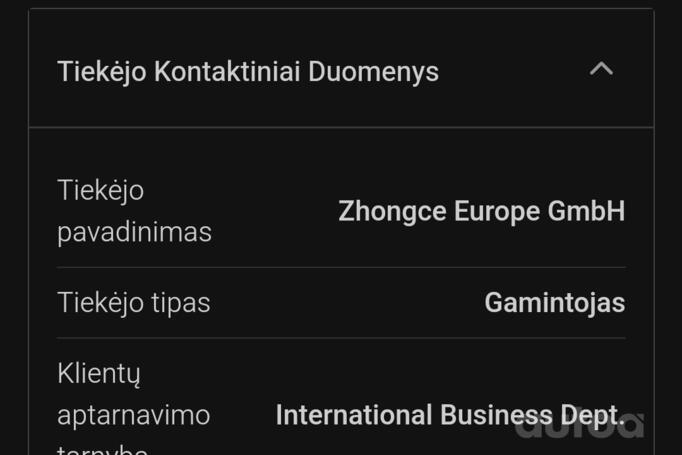 Padangos, Kita