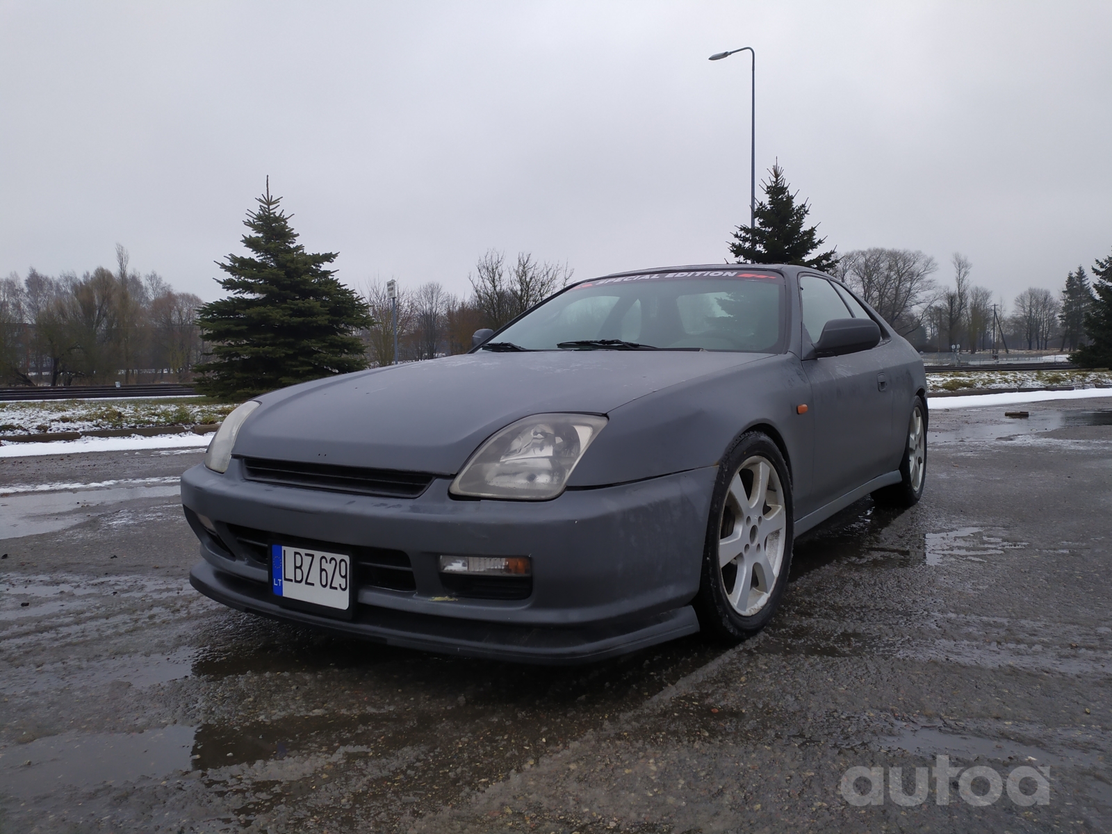 Ветровики honda prelude 5