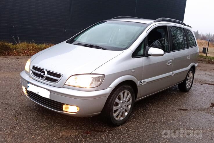 Opel Zafira A [restyling] Minivan 5-doors