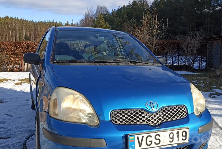 Toyota Yaris 1 generation [restyling]