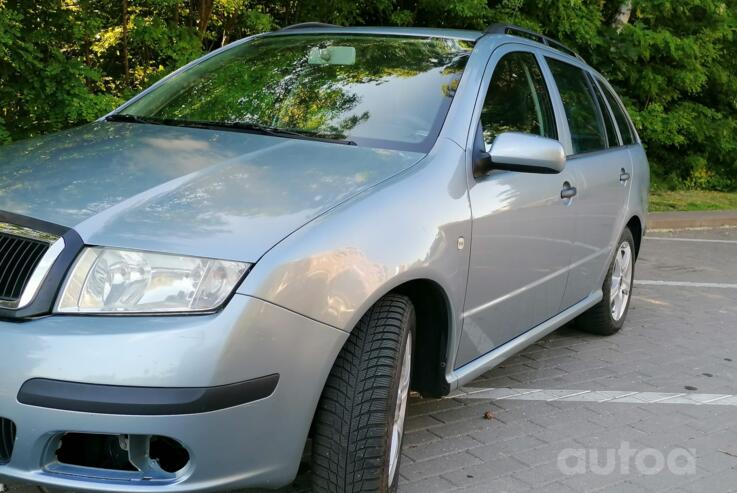 Skoda Fabia 1 generation [restyling]
