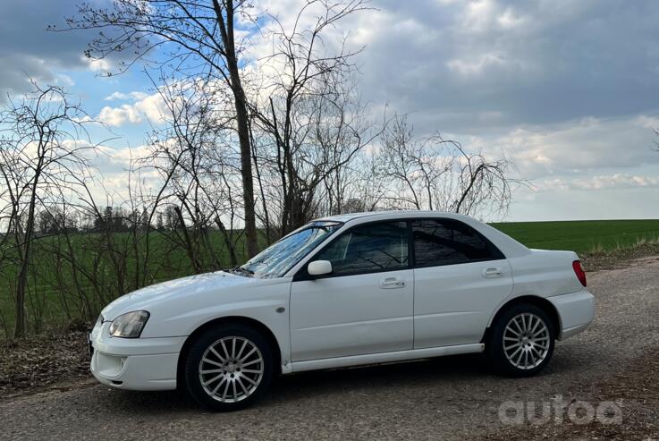 Subaru Impreza 2 generation [restyling] Sedan 4-doors