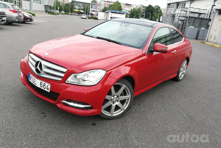 Mercedes-Benz C-Class W204/S204/C204 [restyling] Coupe 2-doors