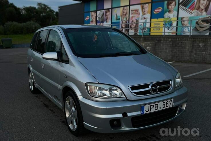Opel Zafira A [restyling] OPC minivan 5-doors