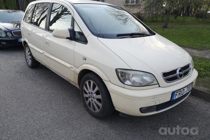Opel Zafira A [restyling] Minivan 5-doors
