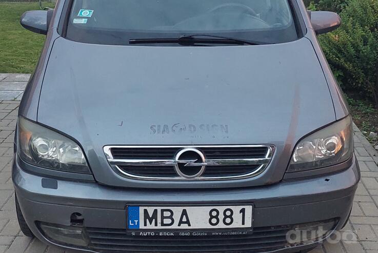 Opel Zafira A [restyling] Minivan 5-doors