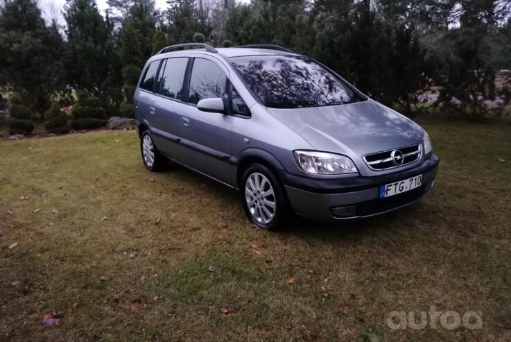 Opel Zafira A [restyling] Minivan 5-doors