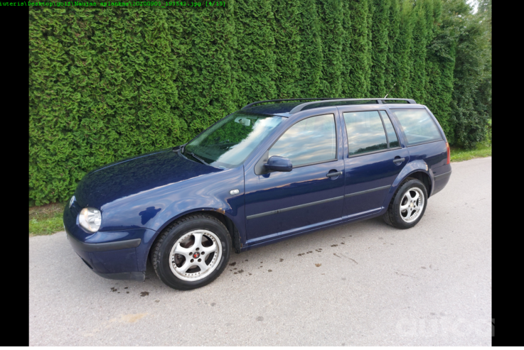 Volkswagen Golf 4 generation wagon