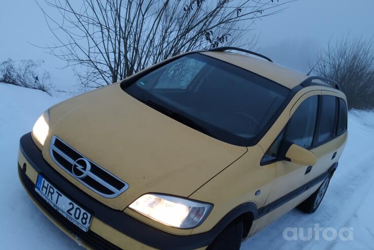 Opel Zafira A [restyling] OPC minivan 5-doors