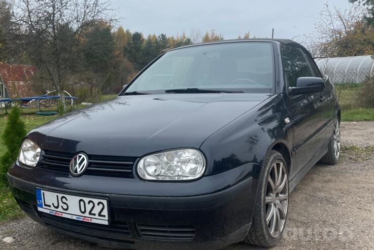 Volkswagen Golf 4 generation Cabriolet