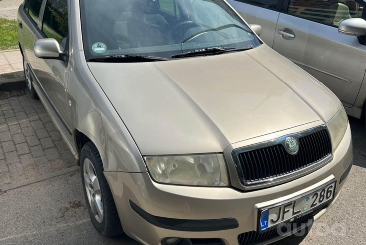 Skoda Fabia 1 generation [restyling]