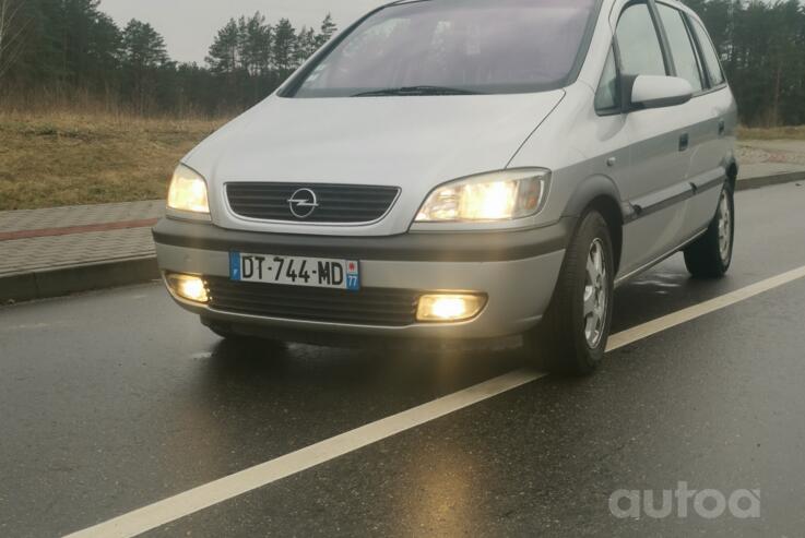 Opel Zafira A [restyling] Minivan 5-doors