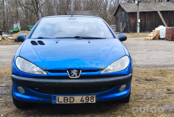 Peugeot 206 1 generation [restyling] CC cabriolet