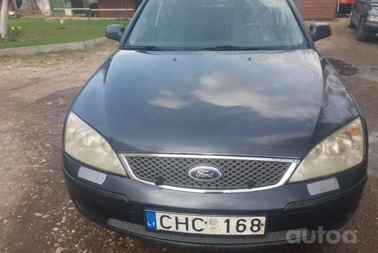 Ford Mondeo 3 generation [restyling] Sedan