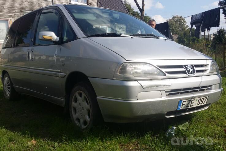 Peugeot 806 221 [restyling] Minivan
