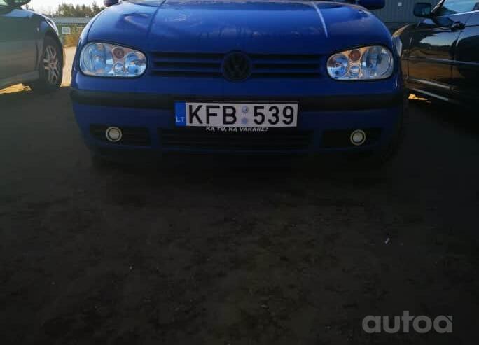Volkswagen Golf 4 generation wagon