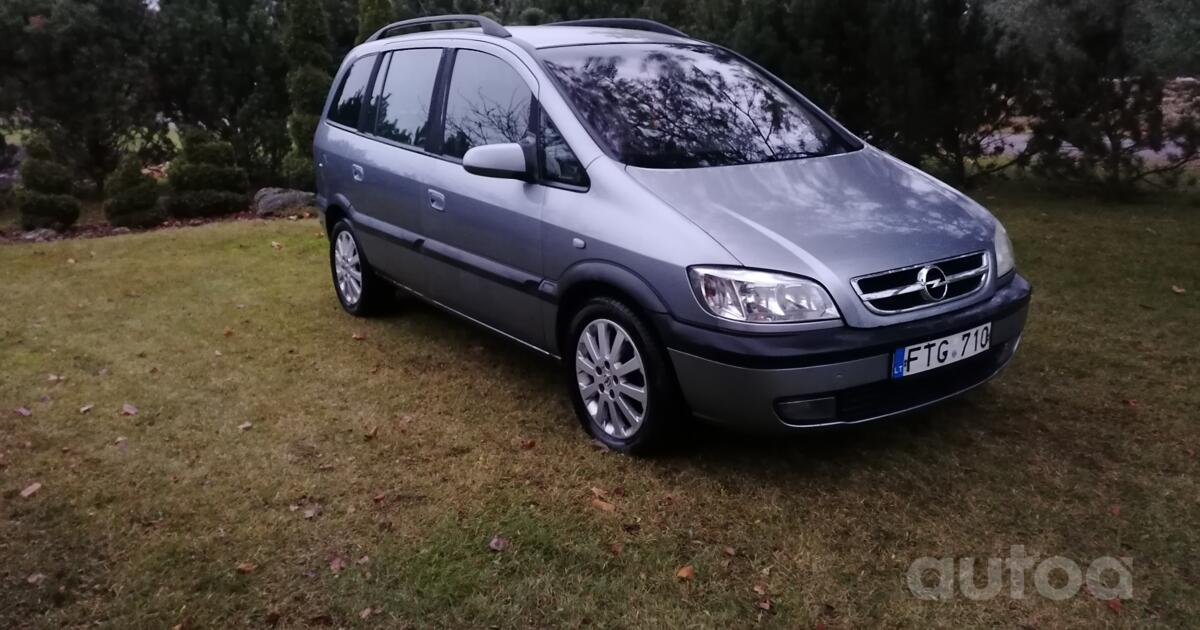 Opel minivan zafira